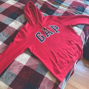 GAP Red Pullover Hoodie